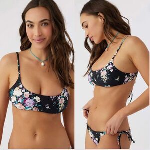 NWT O'neill Rosetta Surfside Bikini Top Small